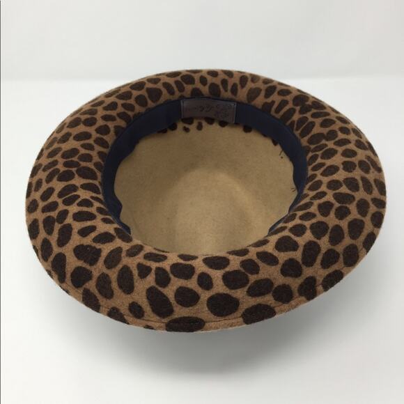 Lola Leopard Print Fedora Hat - Picture 5 of 7